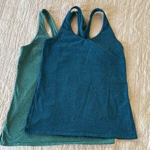 Two Patagonia Women’s “fleur” tanks